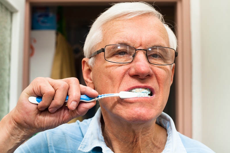 Seniors must take extra care of their teeth.