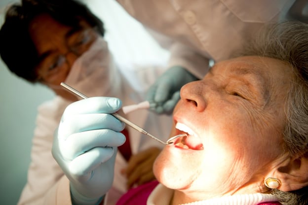 Seniors need to take care of their teeth